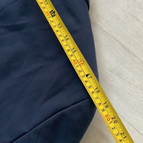 Perry Ellis portfolio‎ slim fit blazer jacket 40R navy blue sport two buttons - Picture 10 of 14